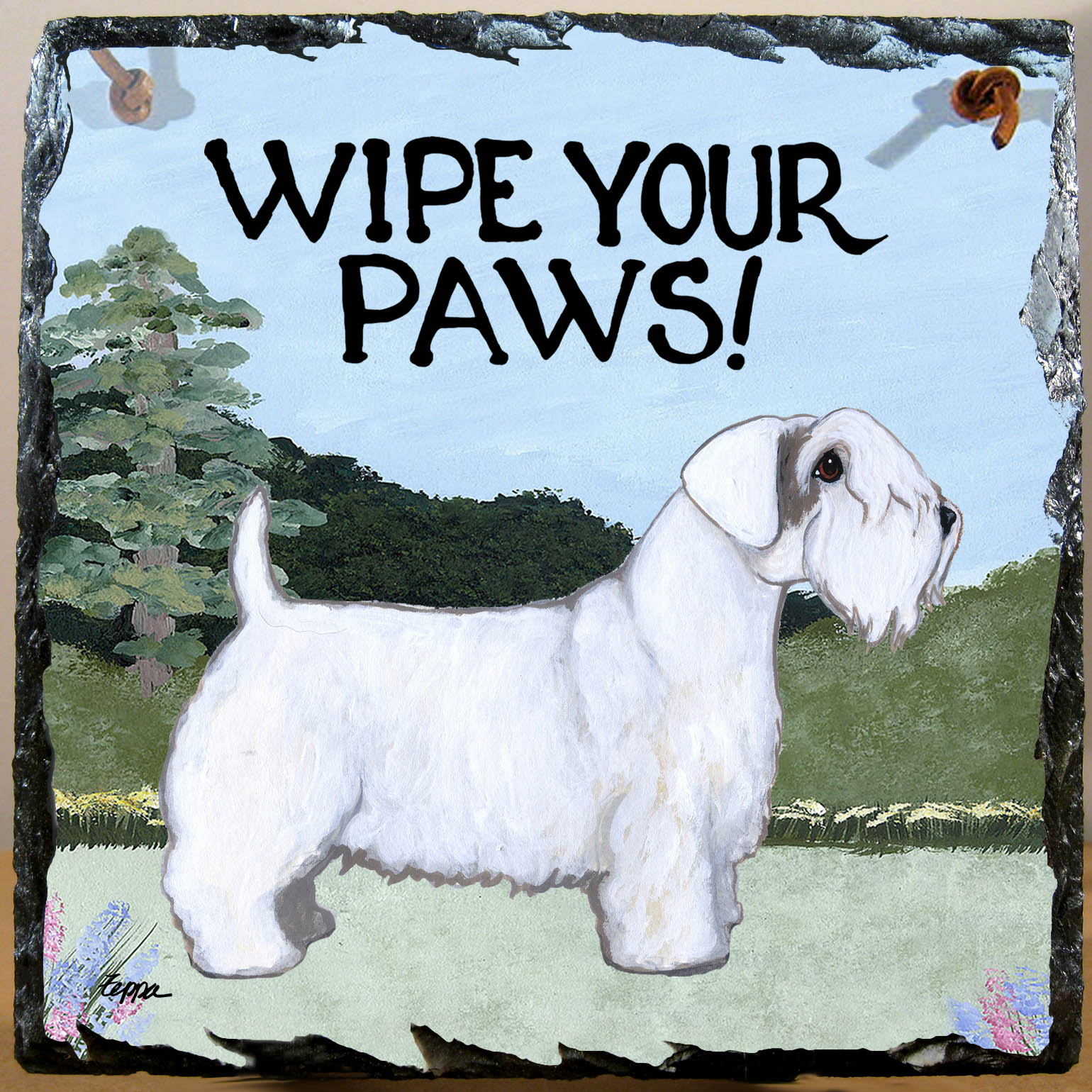 Sealyham Terrier Slate Signs