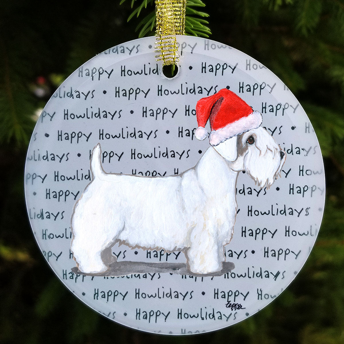 Sealyham Terrier Christmas Ornaments