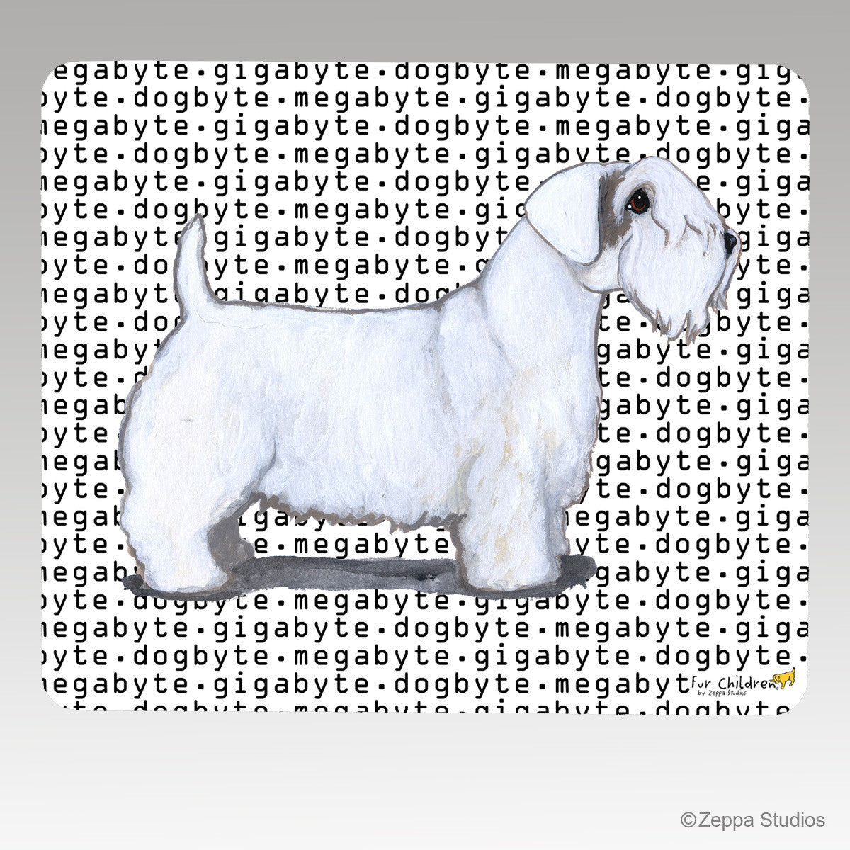 Sealyham Terrier Megabyte Mouse Pad - Rectangle