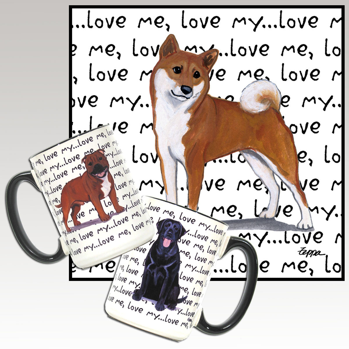 Shiba Inu Love Me Mug