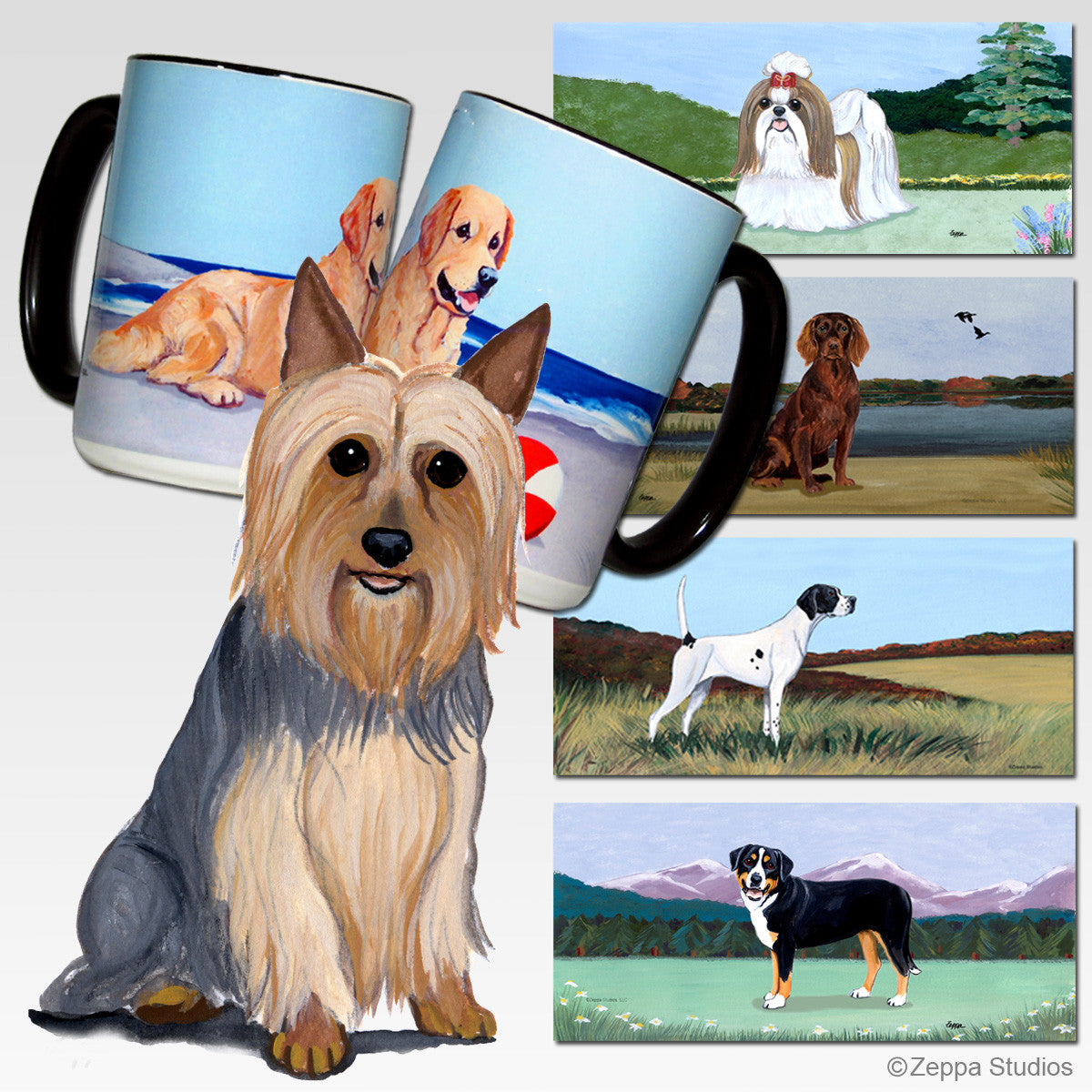 Silky Terrier Cutting Board