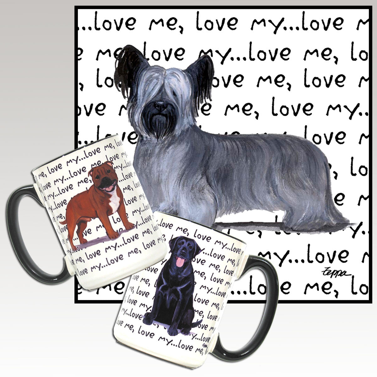 Skye Terrier Love Me Mug