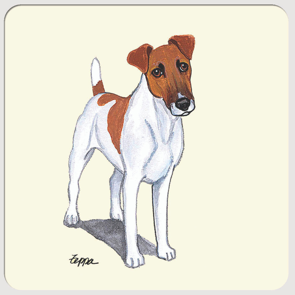 Smooth Fox Terrier Beverage Coasters