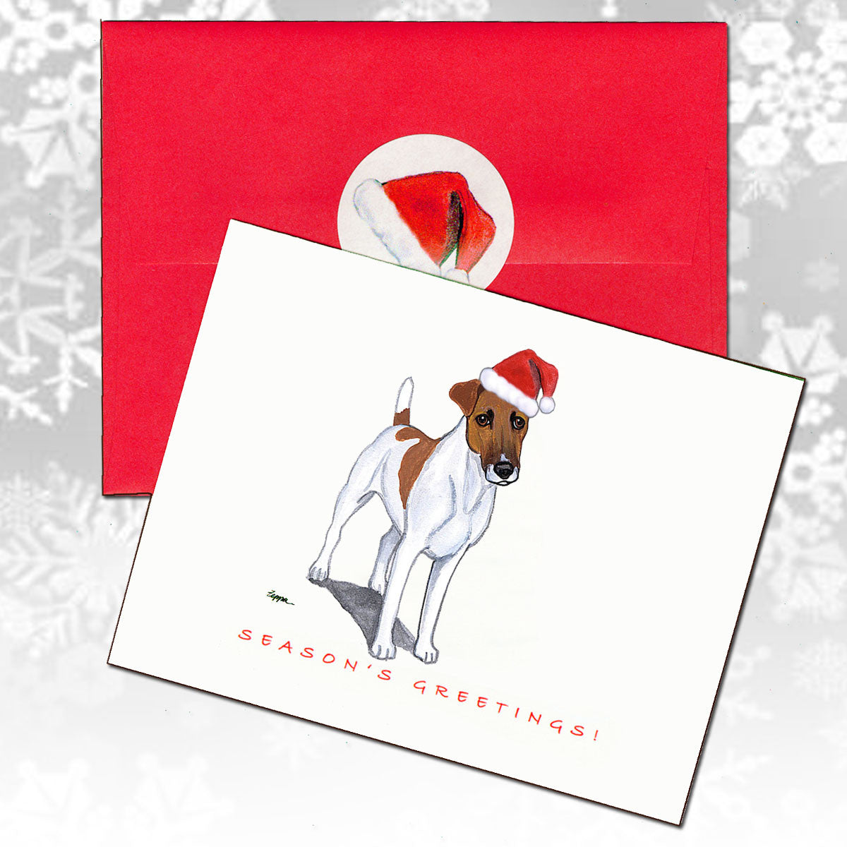 Smooth Fox Terrier Christmas Cards