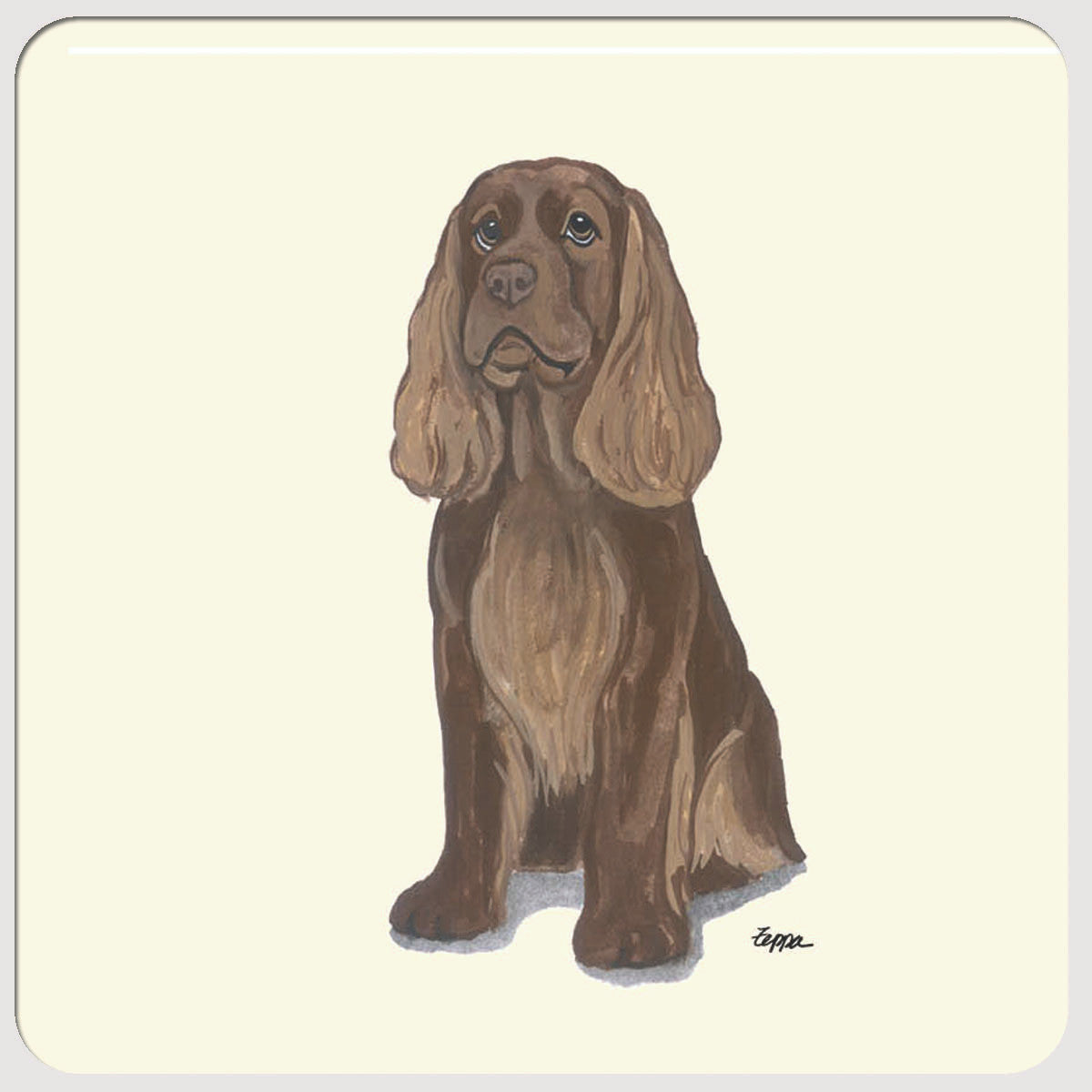 Sussex Spaniel Beverage Coasters