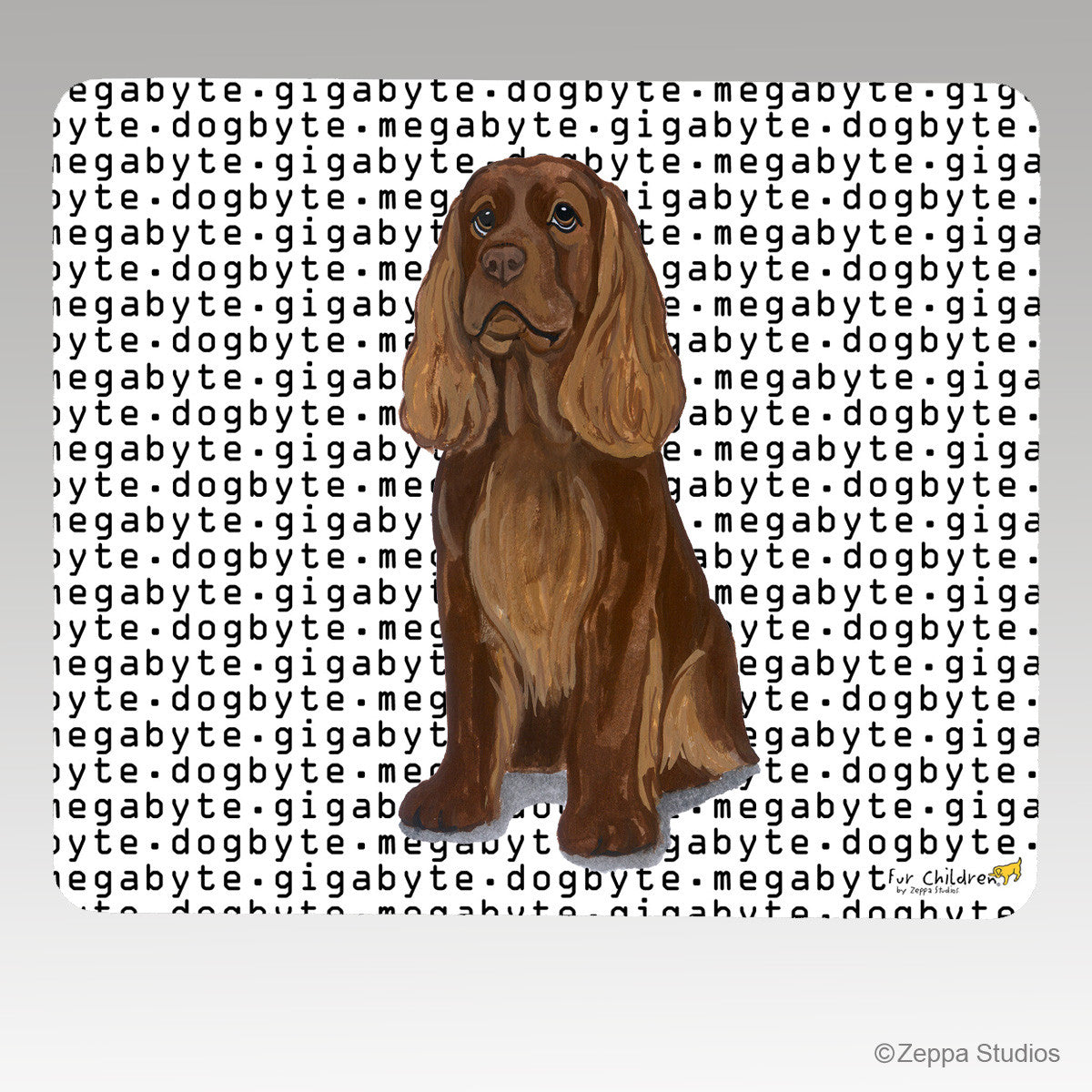 Sussex Spaniel Megabyte Mouse Pad - Rectangle