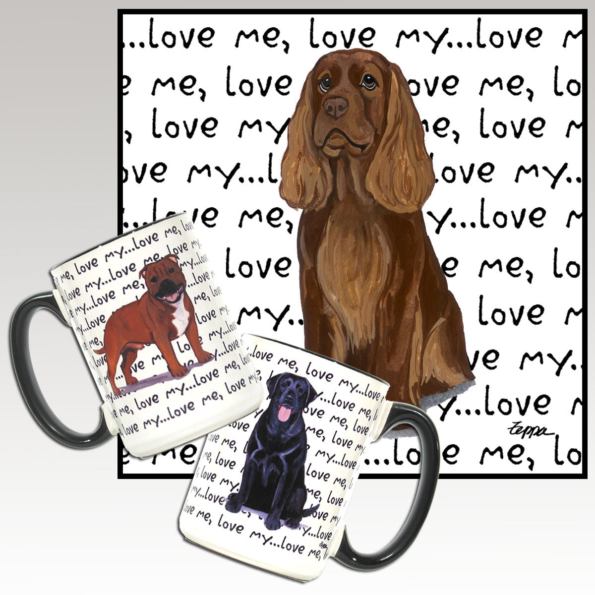 Sussex Spaniel Love Me Mug