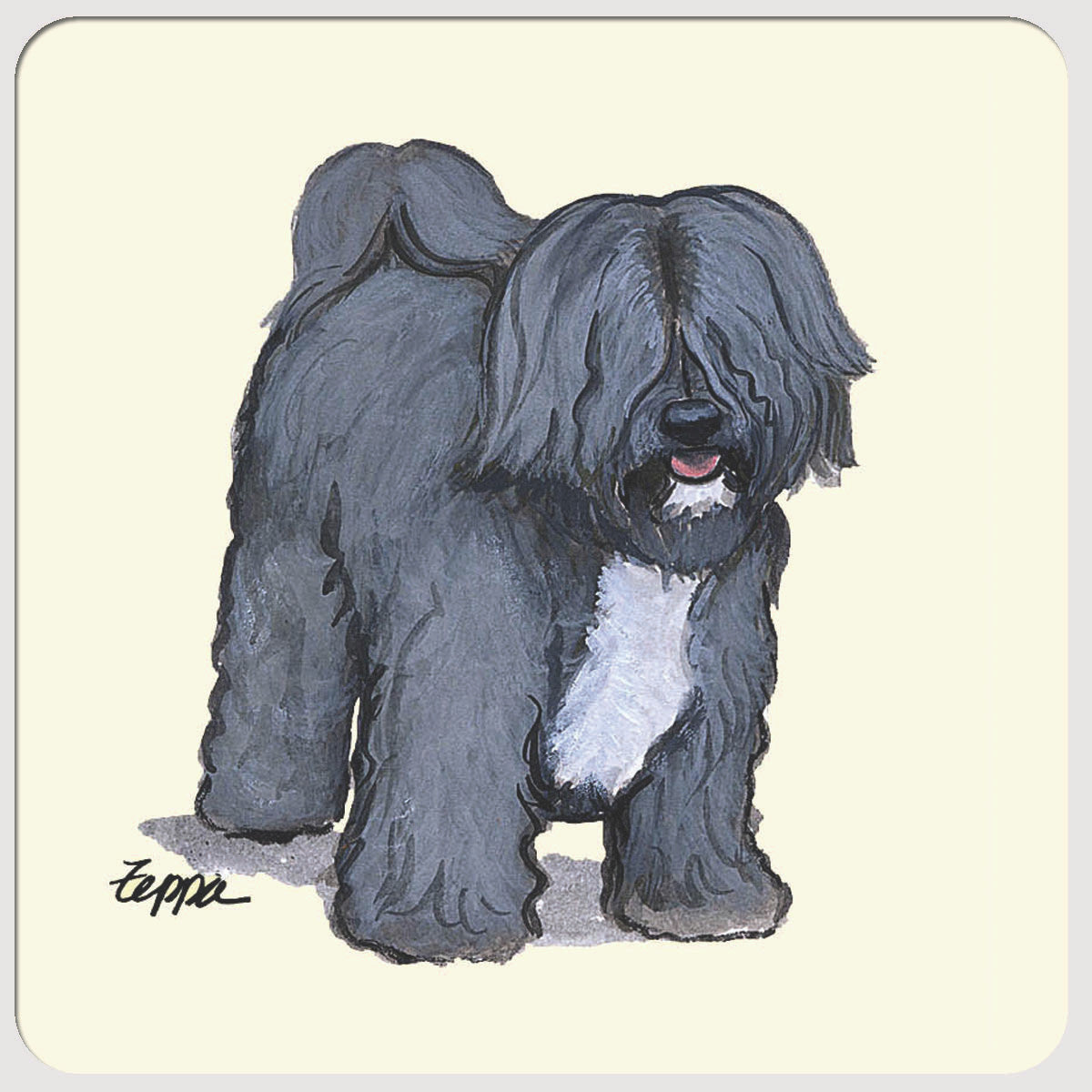 Tibetan Terrier Beverage Coasters