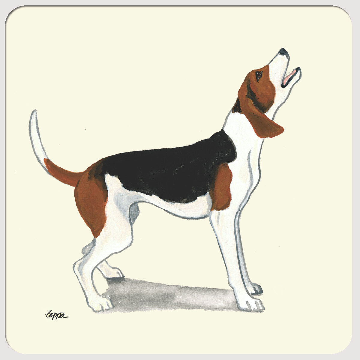 Treeing Walker Coonhound Beverage Coasters