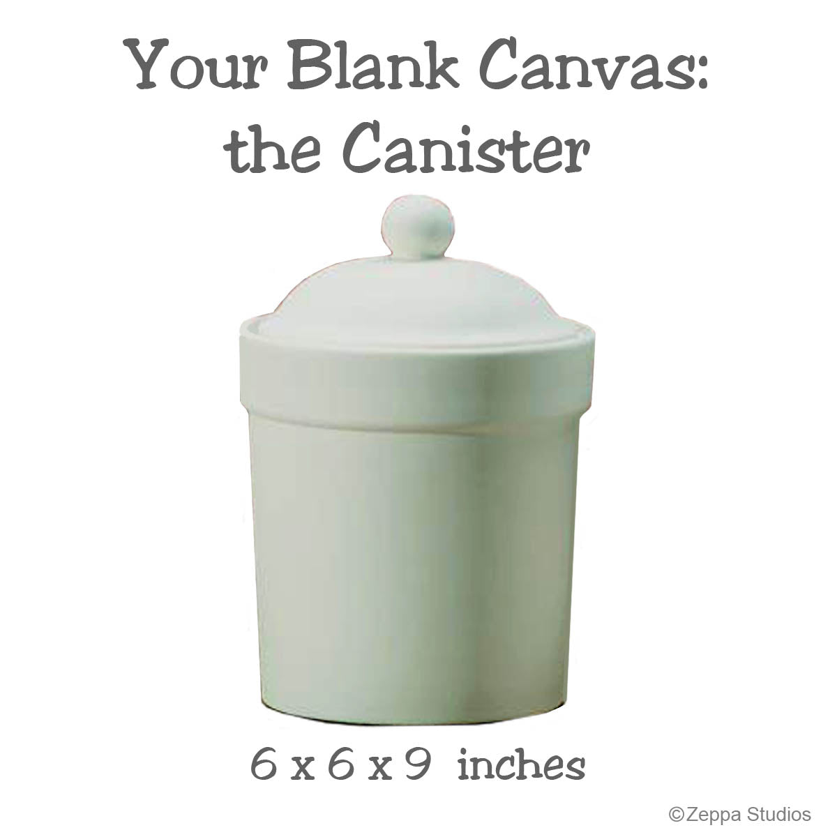 Canister Blank Canvas