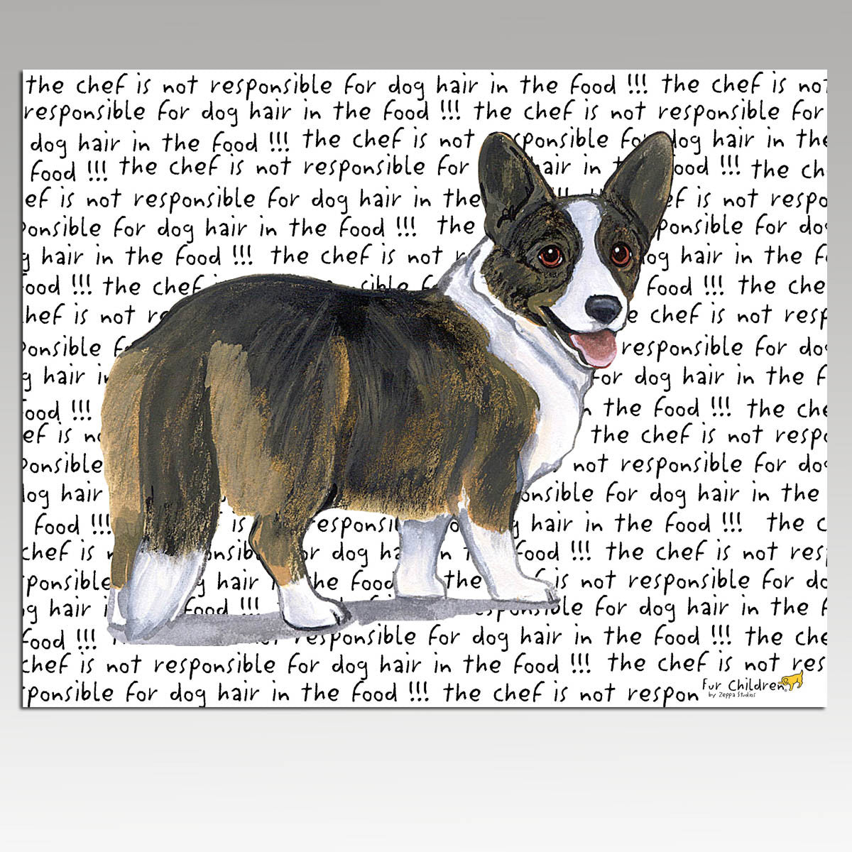 Cardigan Welsh Corgi Cutting Board