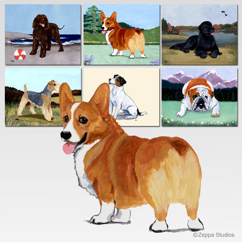 Pembroke Welsh Corgi Scenic Mouse Pad