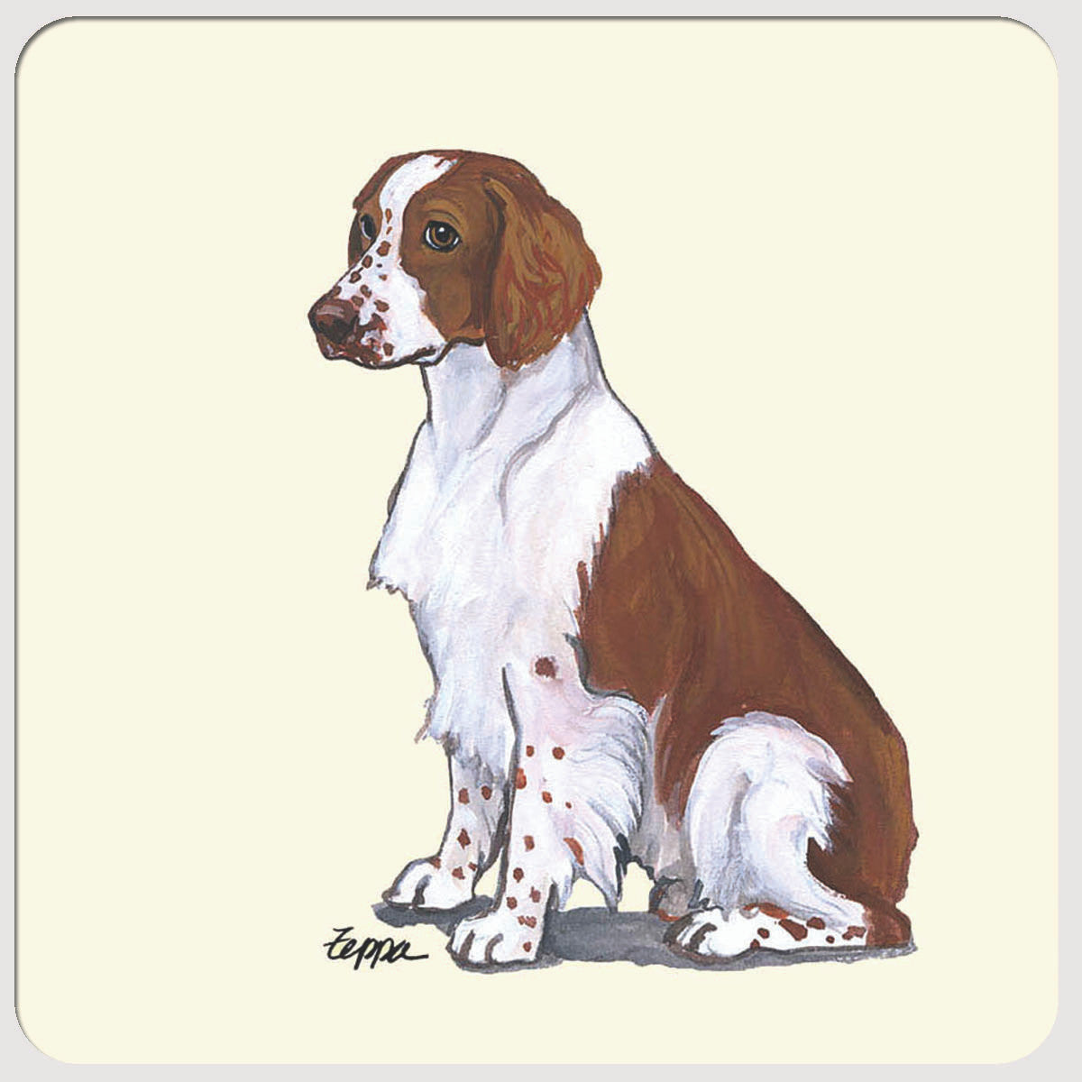 Welsh Springer Spaniel Beverage Coasters