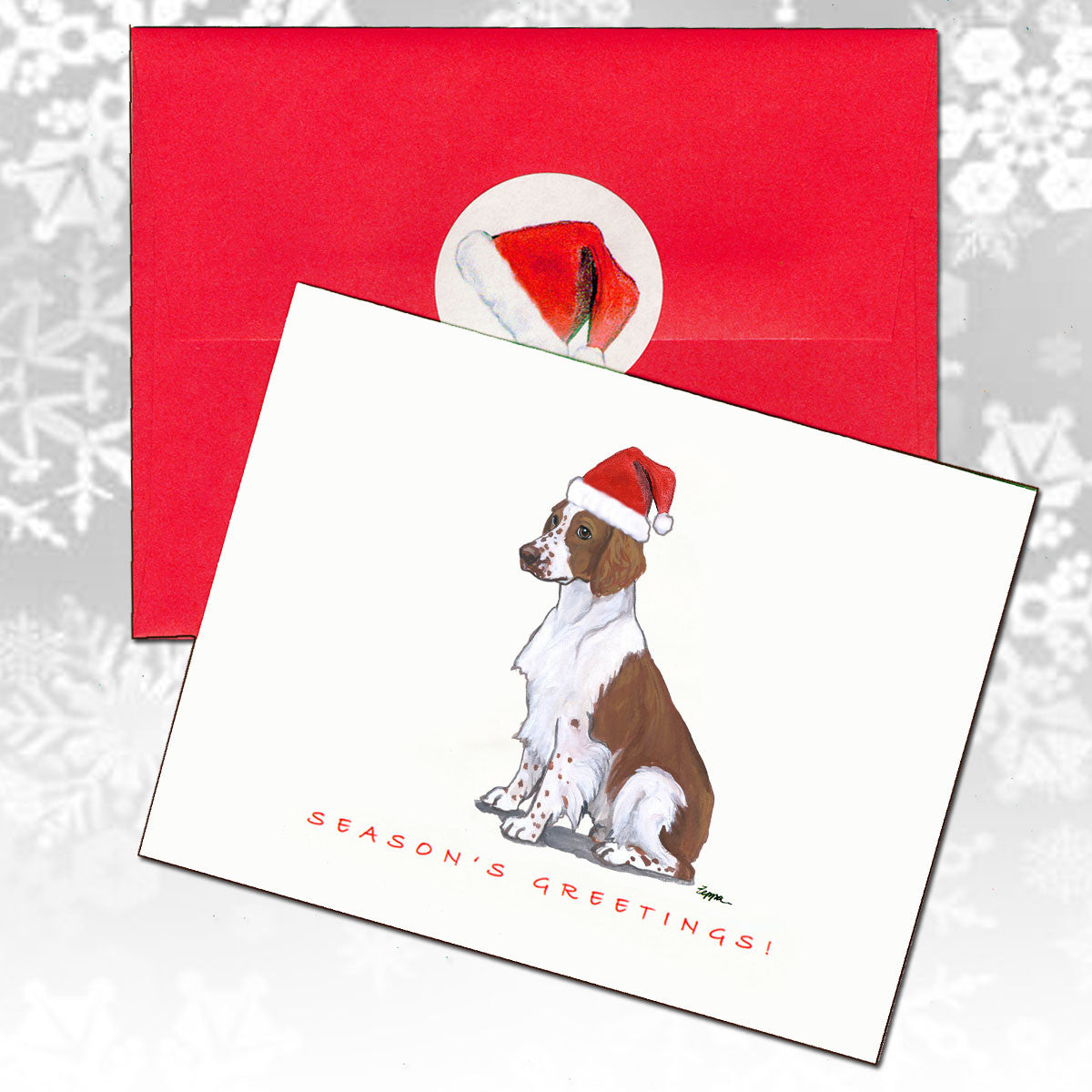Welsh Springer Spaniel Christmas Cards
