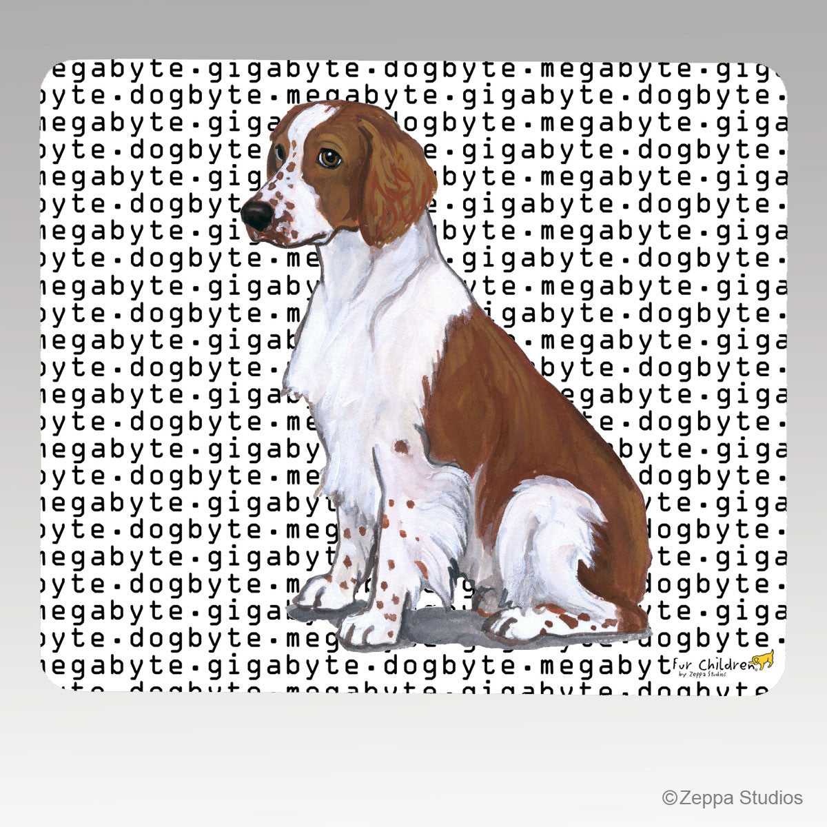 Welsh Springer Megabyte Mouse Pad