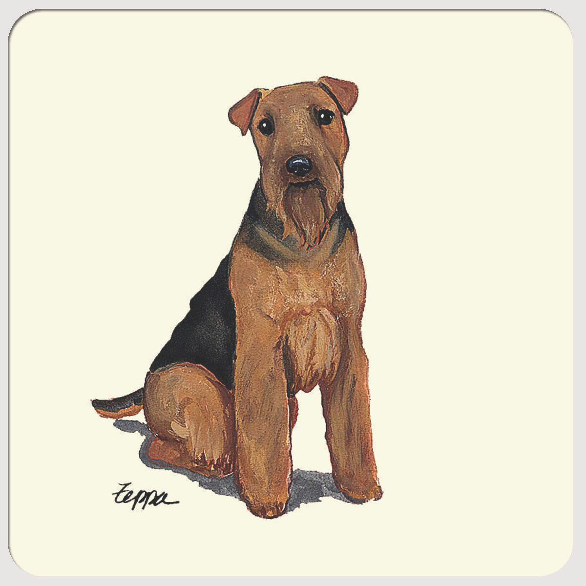 Welsh Terrier Beverage Coasters