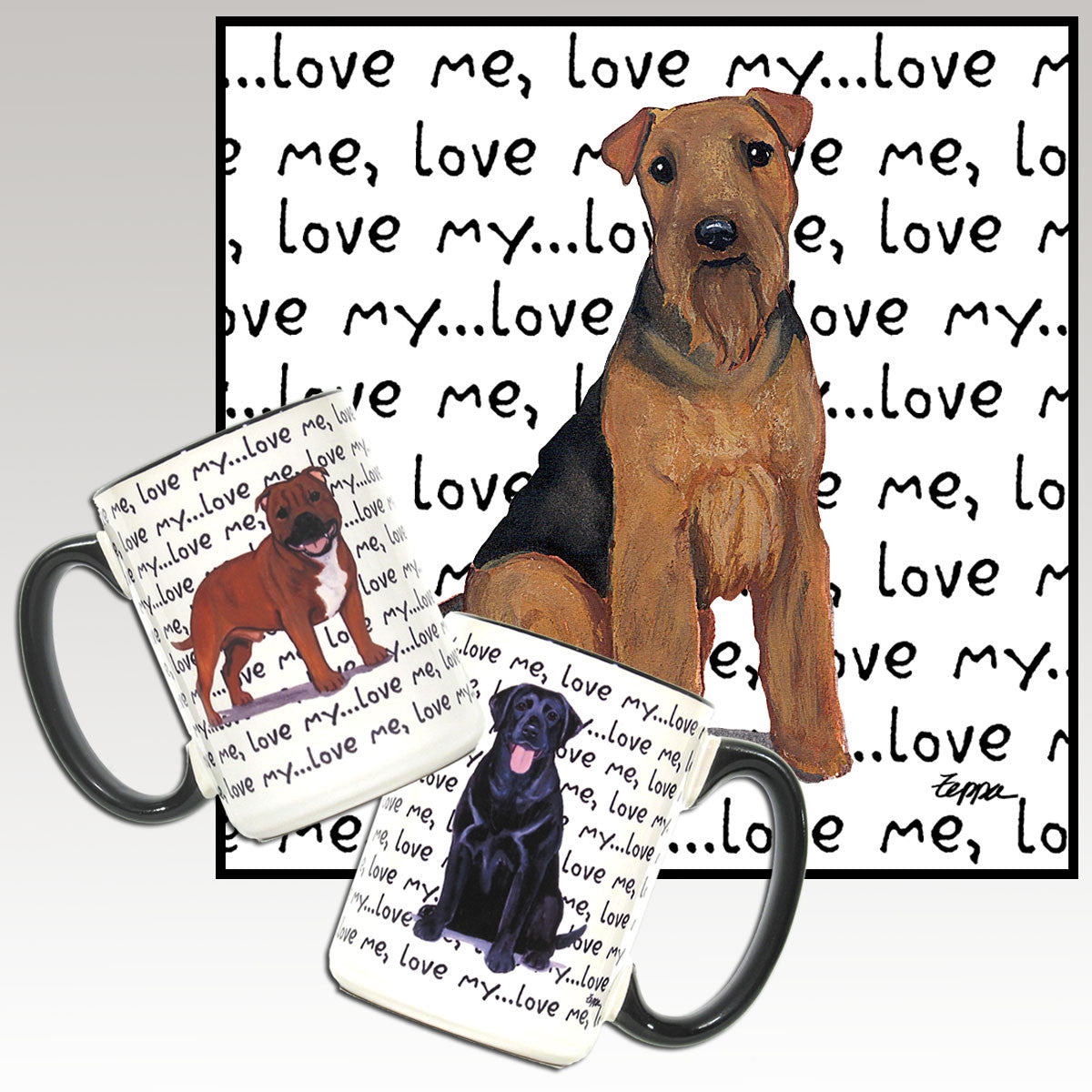 Welsh Terrier Love Me Mug