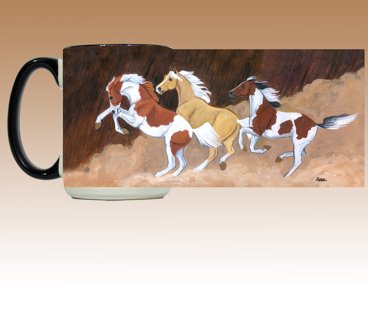 Wild Horses Scenic Mug