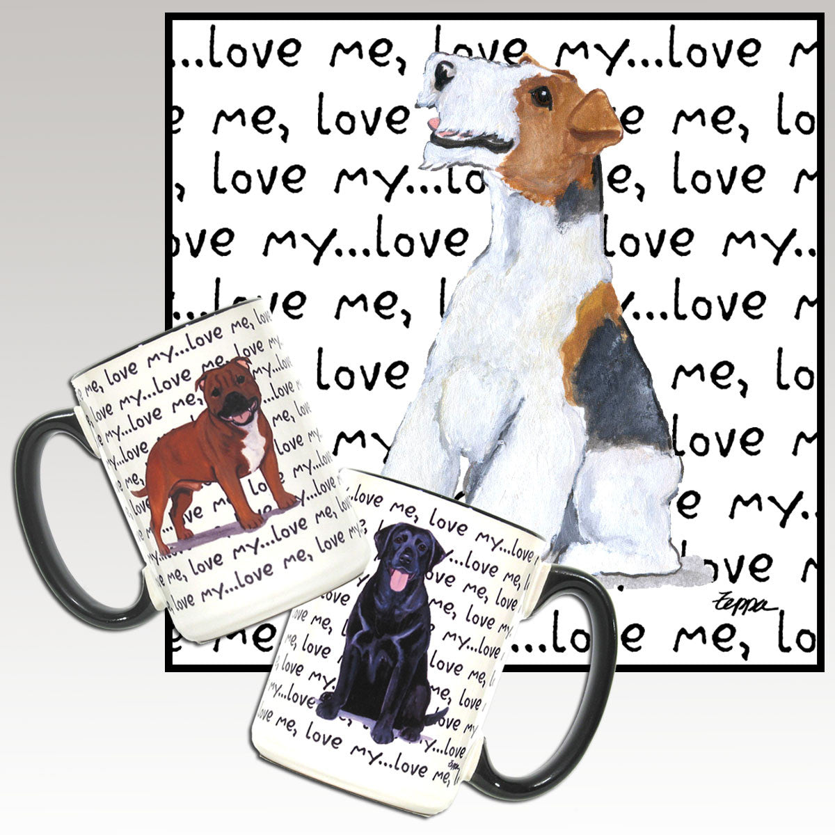 Wirehaired Fox Terrier Love Me Mug