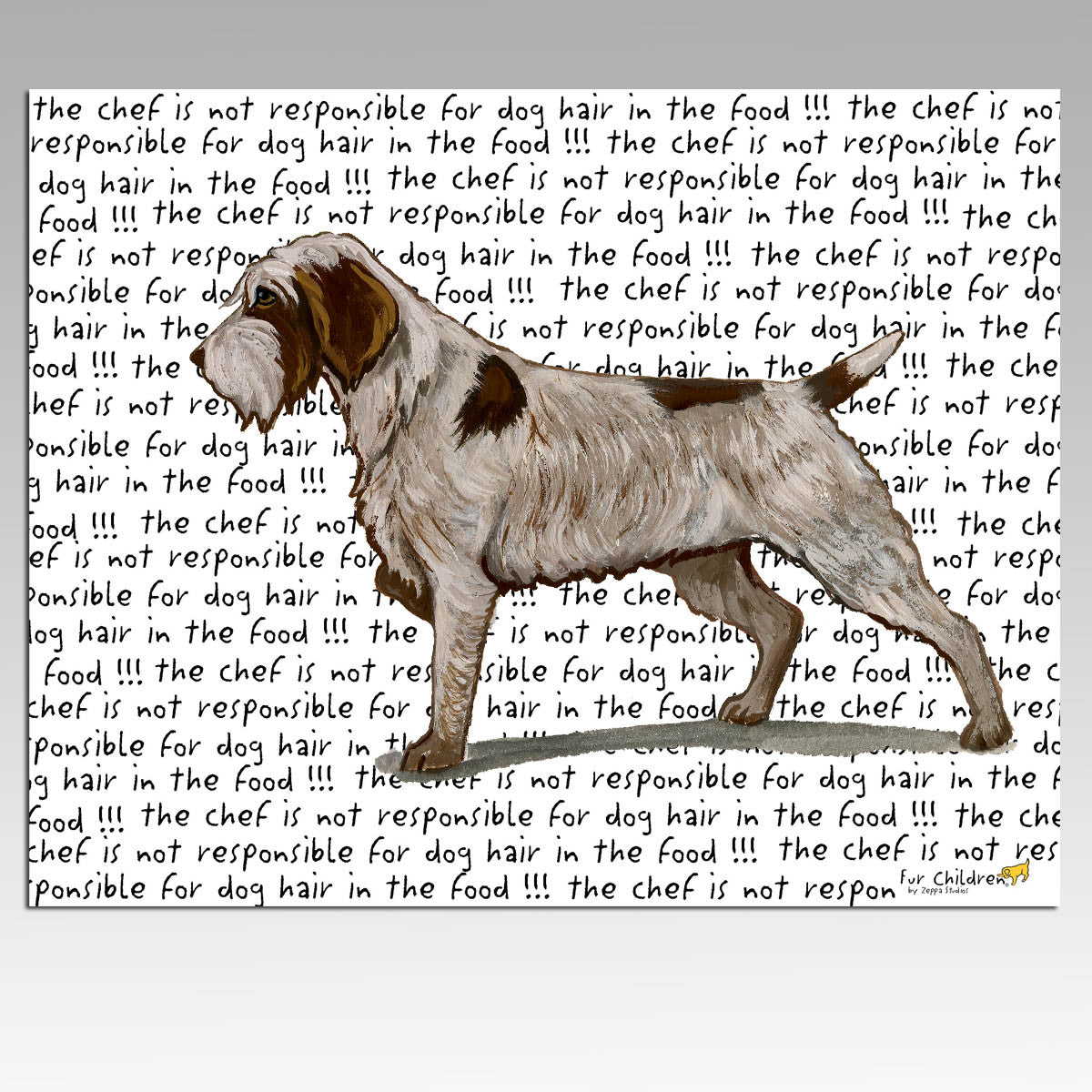 Wirehaired Pointing Griffon Cutting Board