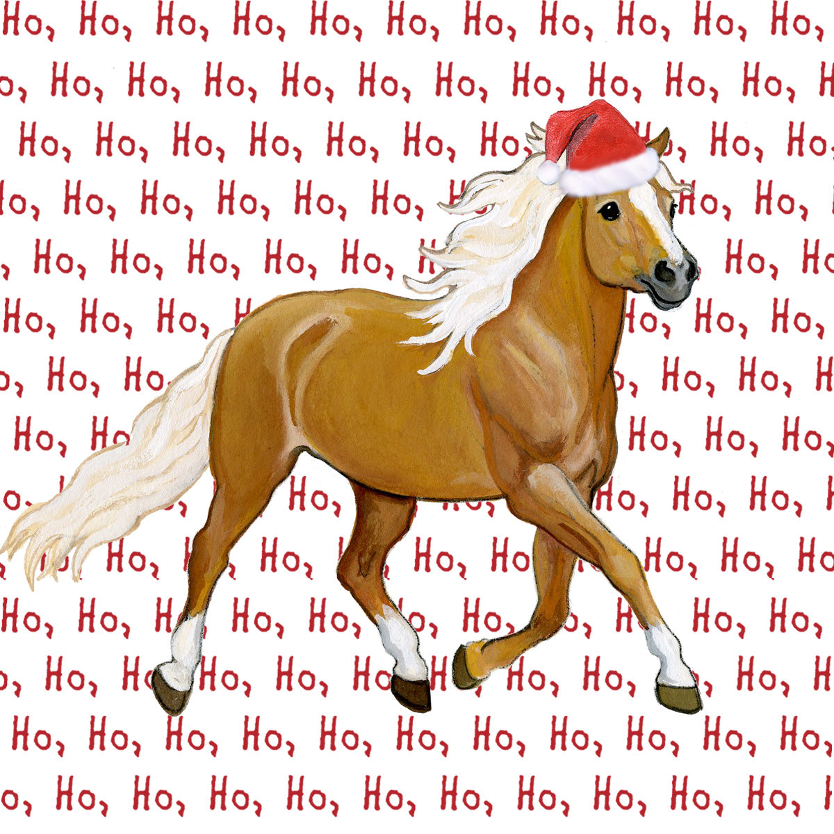 Haflinger Christmas Coasters