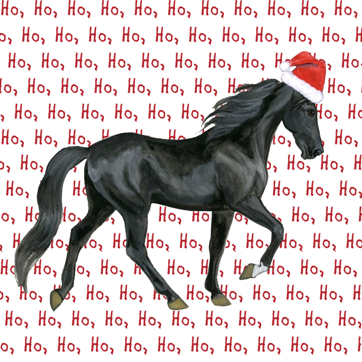 Tennessee Walking Horse Christmas Coasters