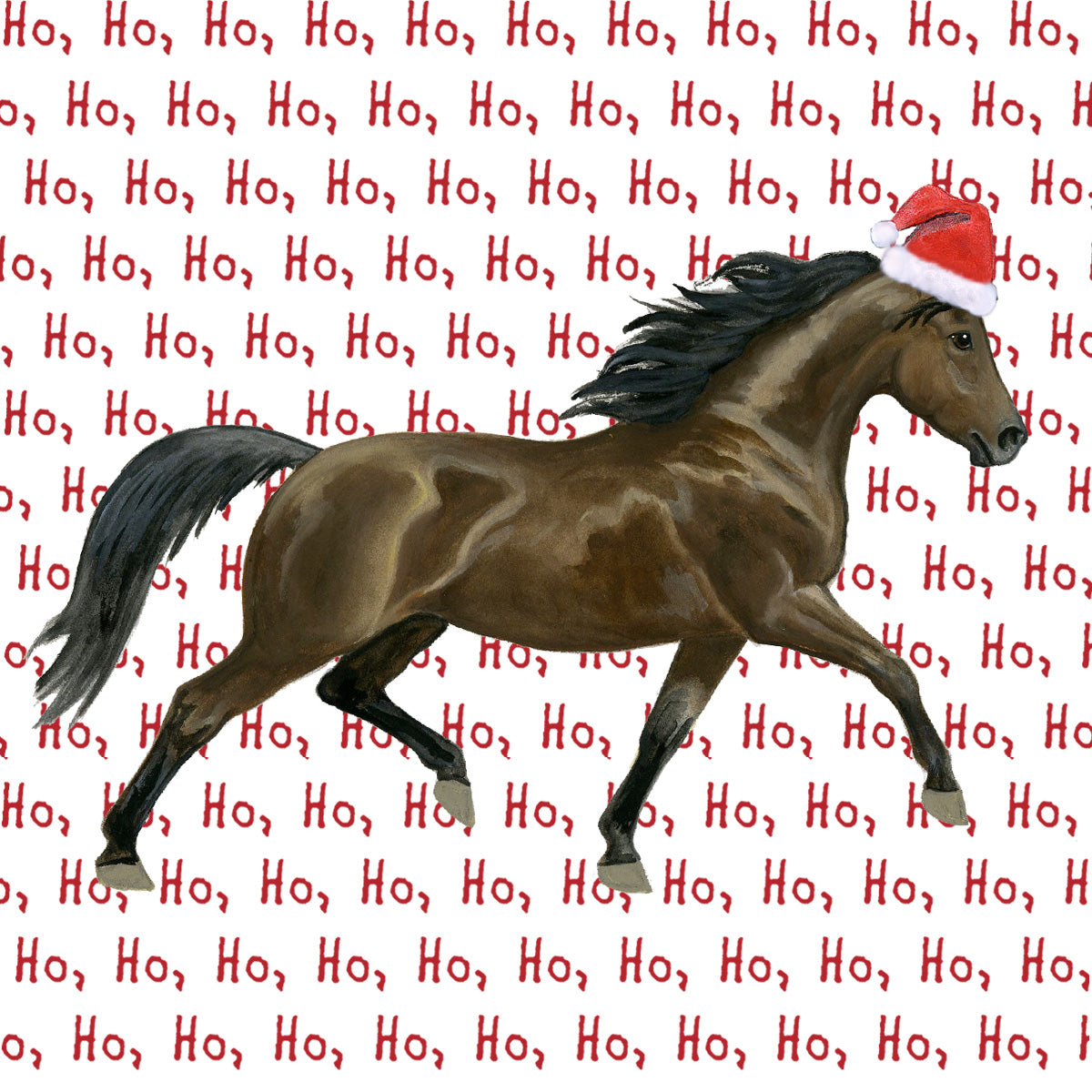 Morgan Horse Christmas Coasters