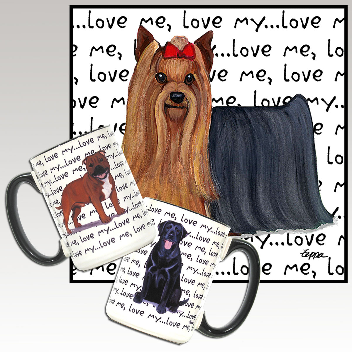 Yorkshire Terrier Love Me Mug