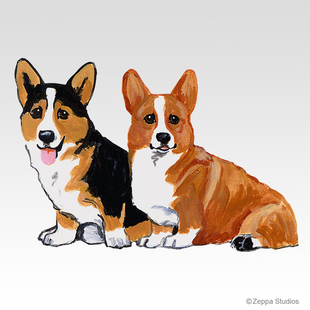 Pembroke Welsh Corgis - one of 4 designs available