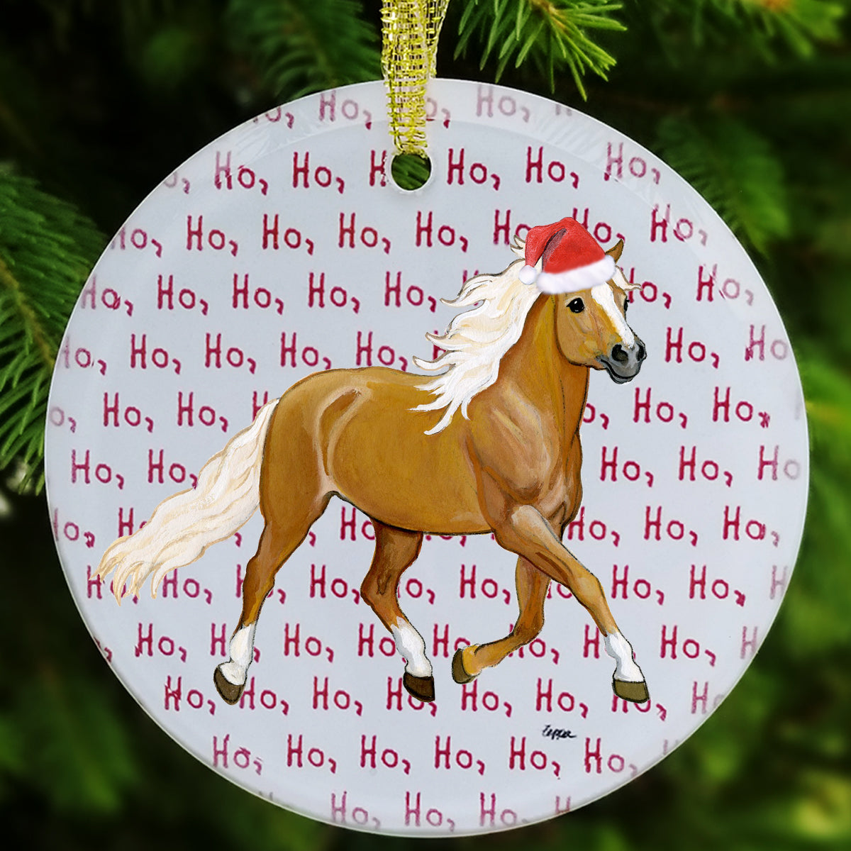 Haflinger Christmas Ornaments