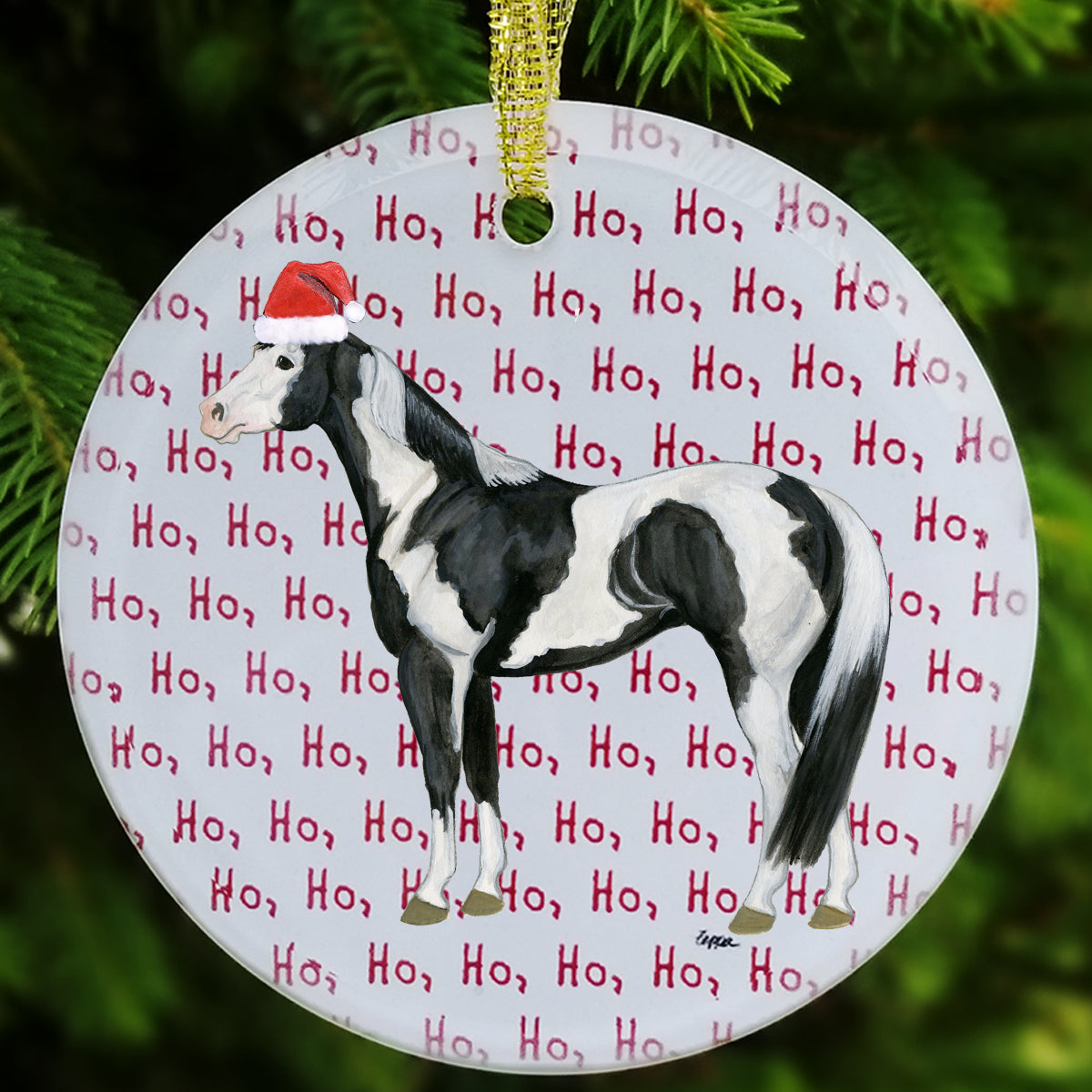Paint Horse Christmas Ornaments