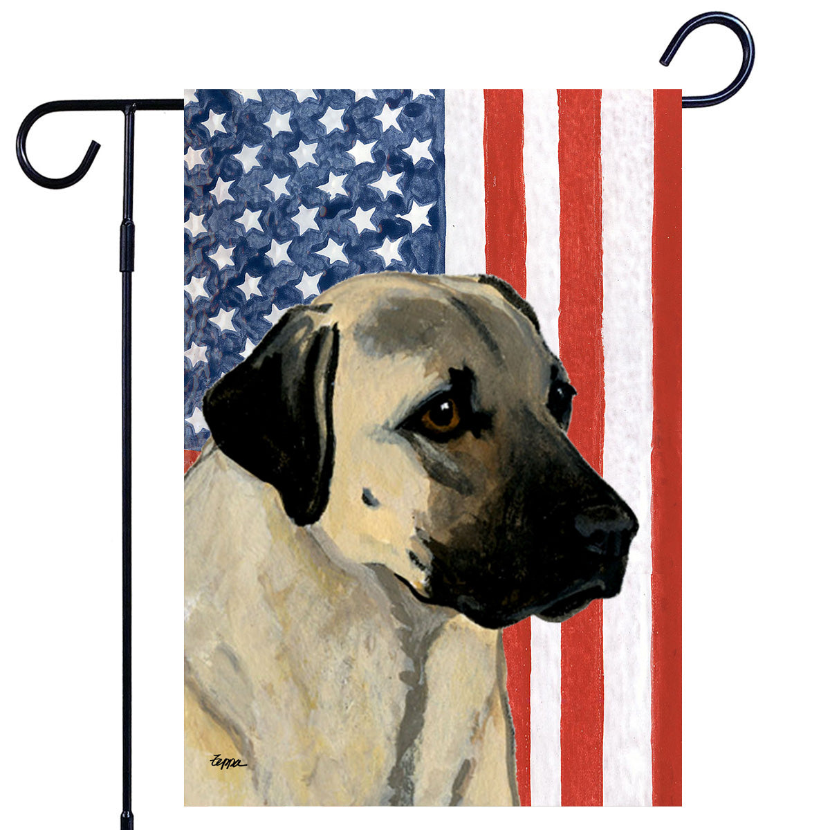 Anatolian Shepherd Americana Garden Flag