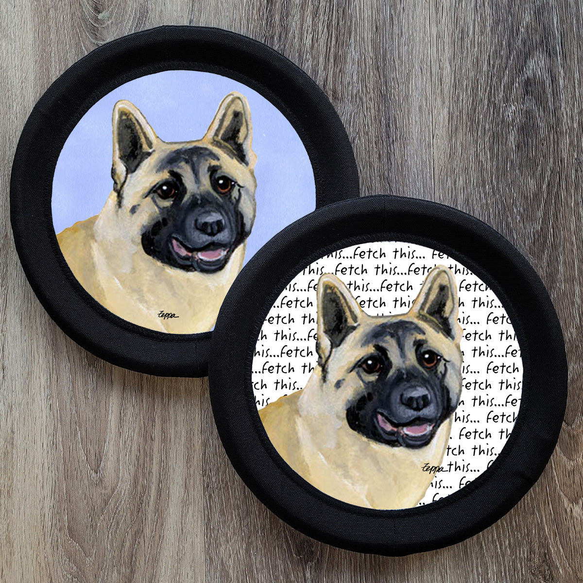 Akita FotoFrisby Flying Disk Dog Toy