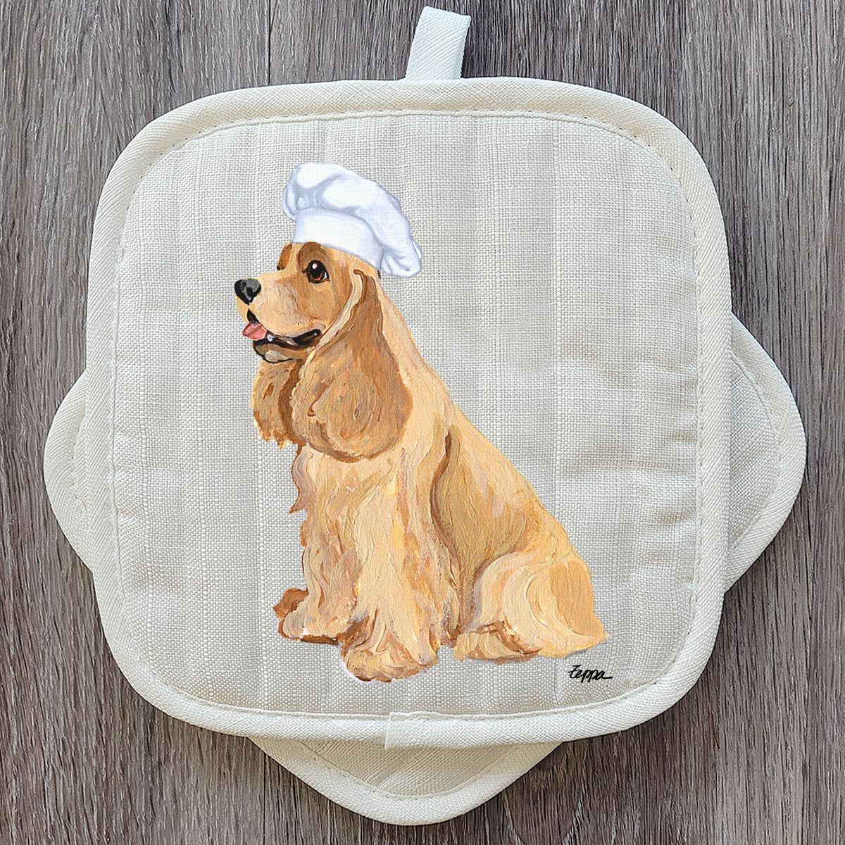 American Cocker Spaniel Pot Holder Set