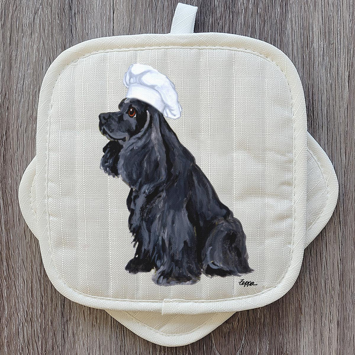 American Cocker Spaniel Pot Holder Set