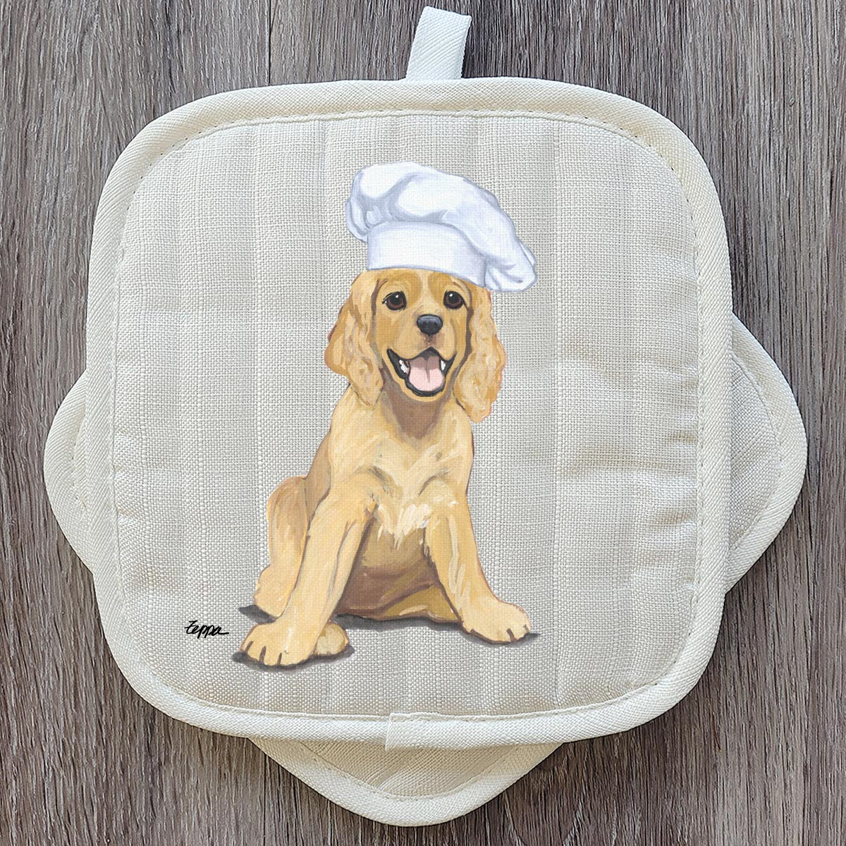 American Cocker Spaniel Pot Holder Set