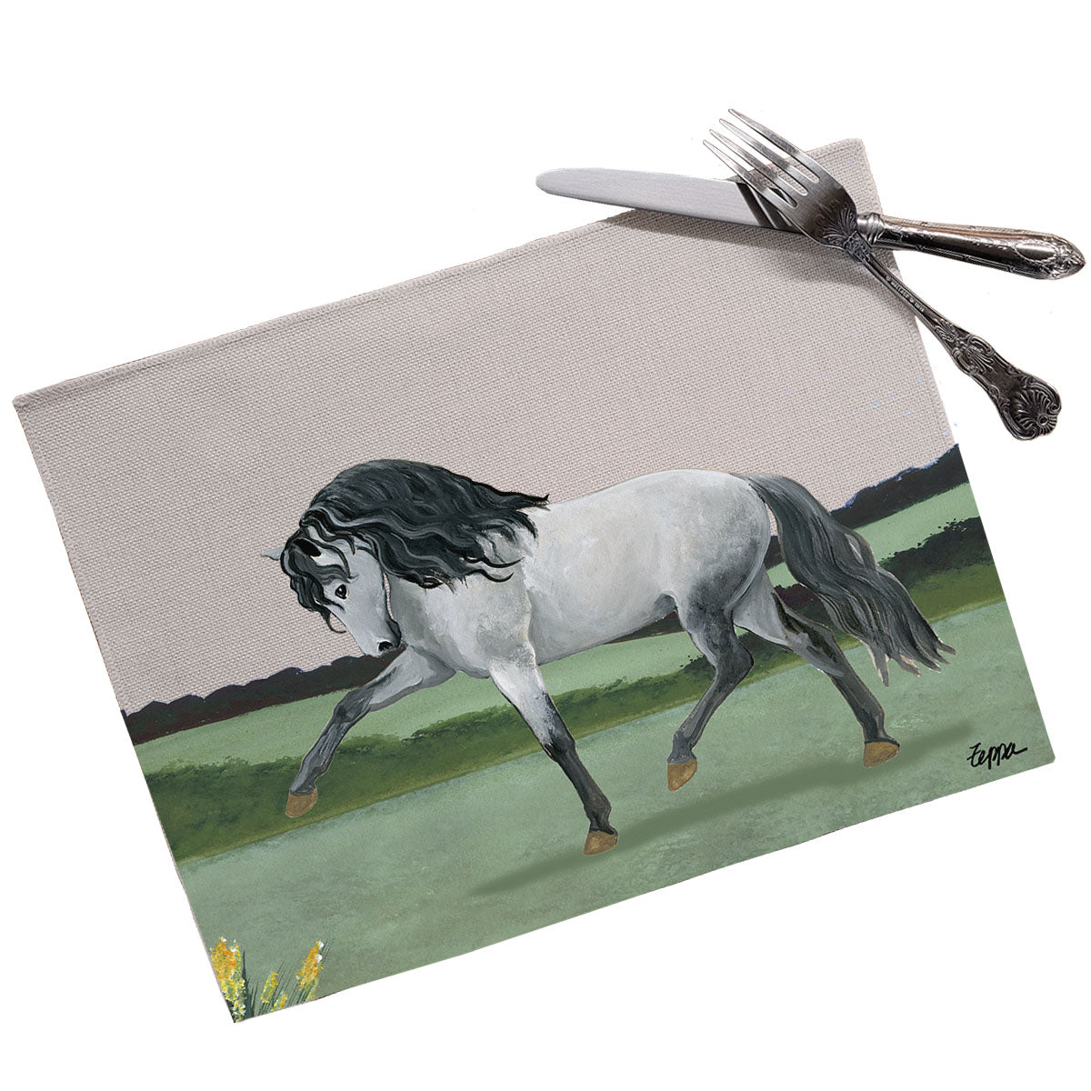 Andalusian Horse Scenic Placemats