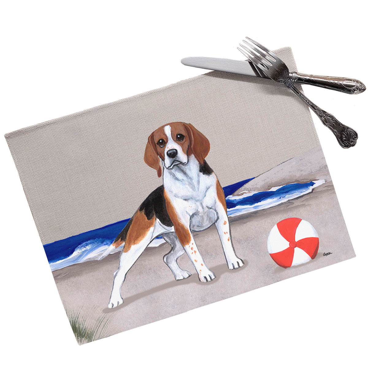 Beagle Scenic Placemats
