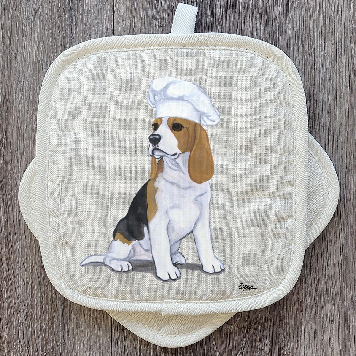 Beagle Puppy Pot Holders