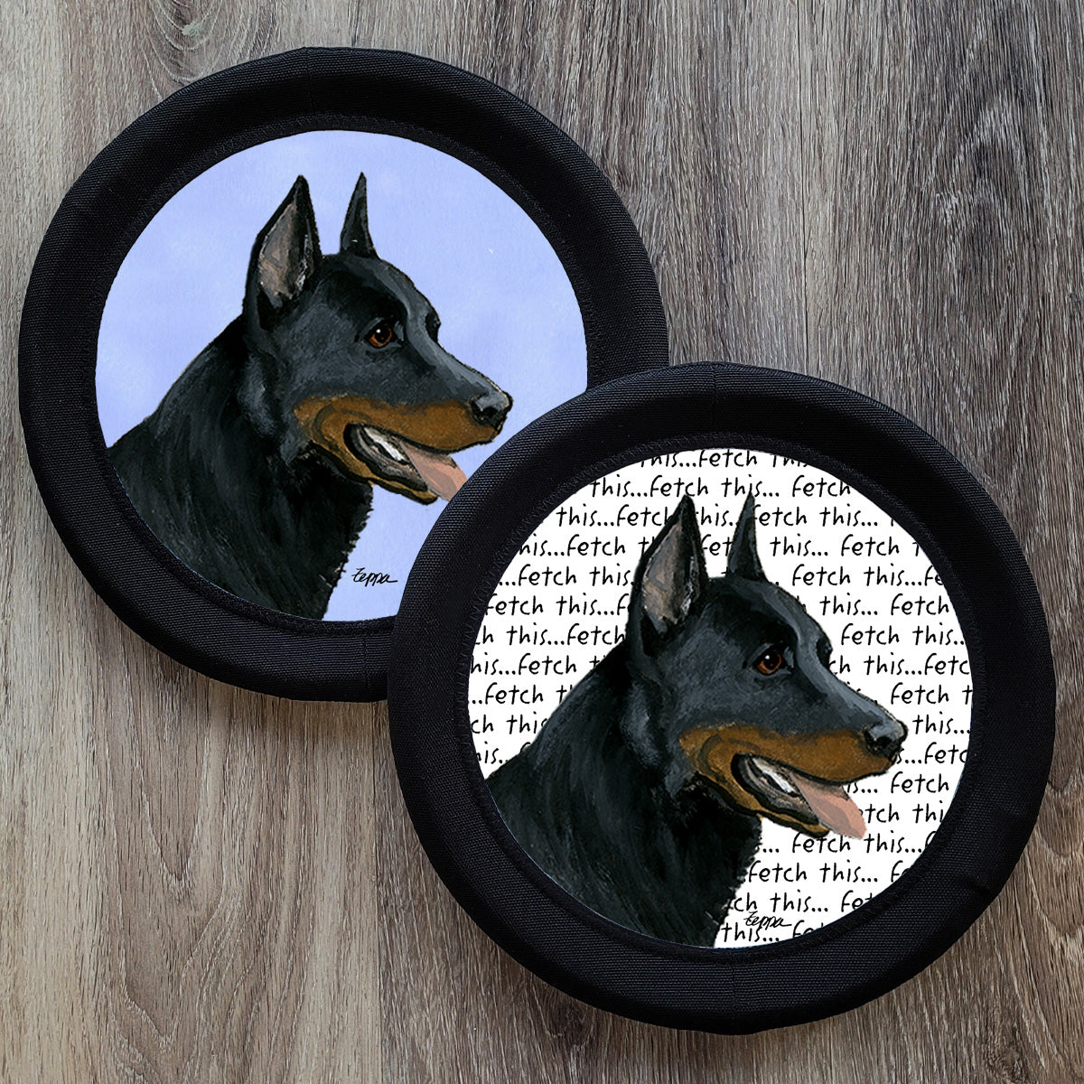Beauceron FotoFrisby Flying Disk Dog Toy