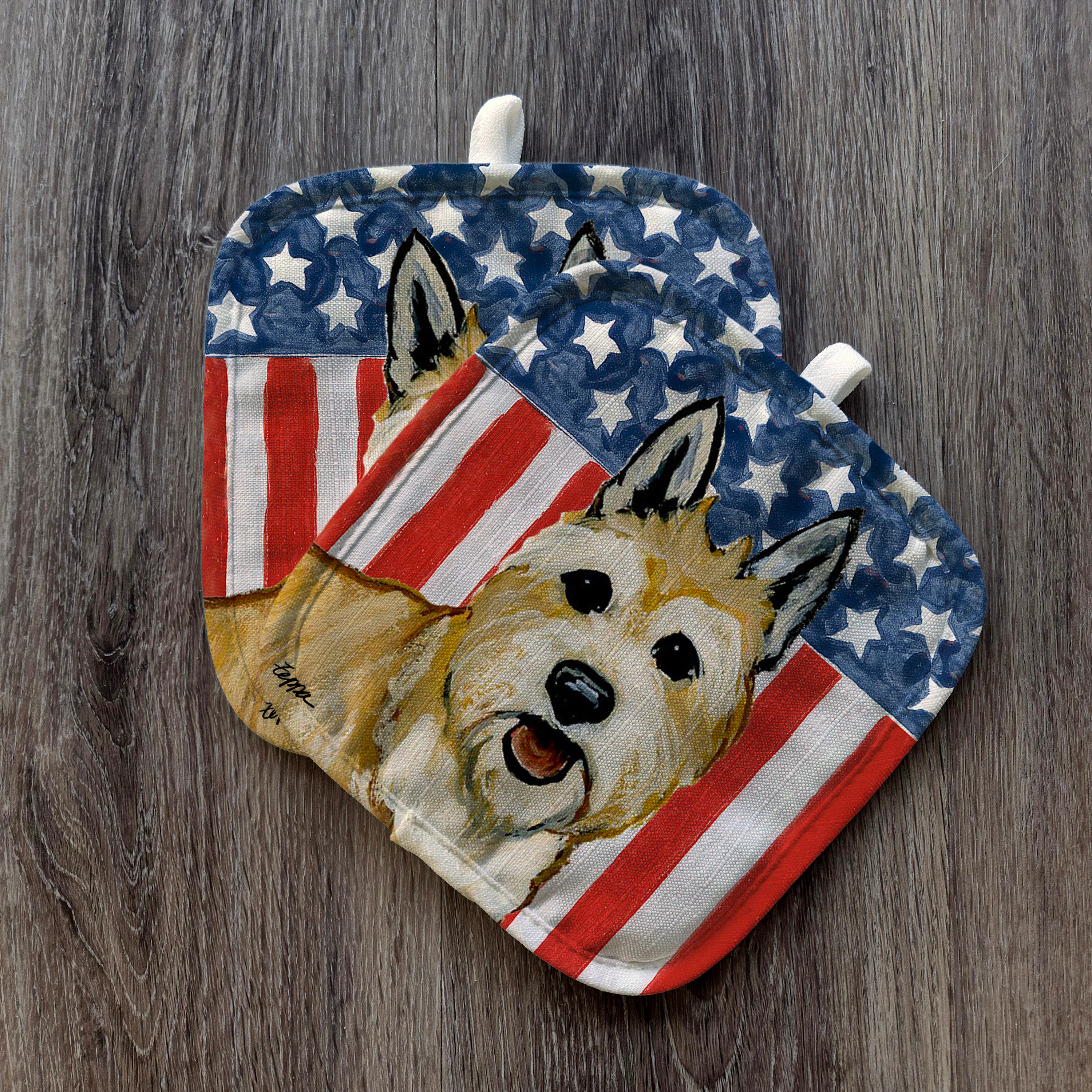 Berger Picard Americana Pot Holders