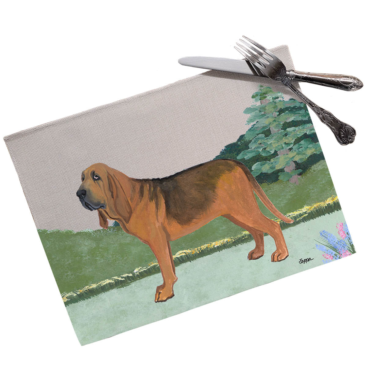 Bloodhound Scenic Placemats