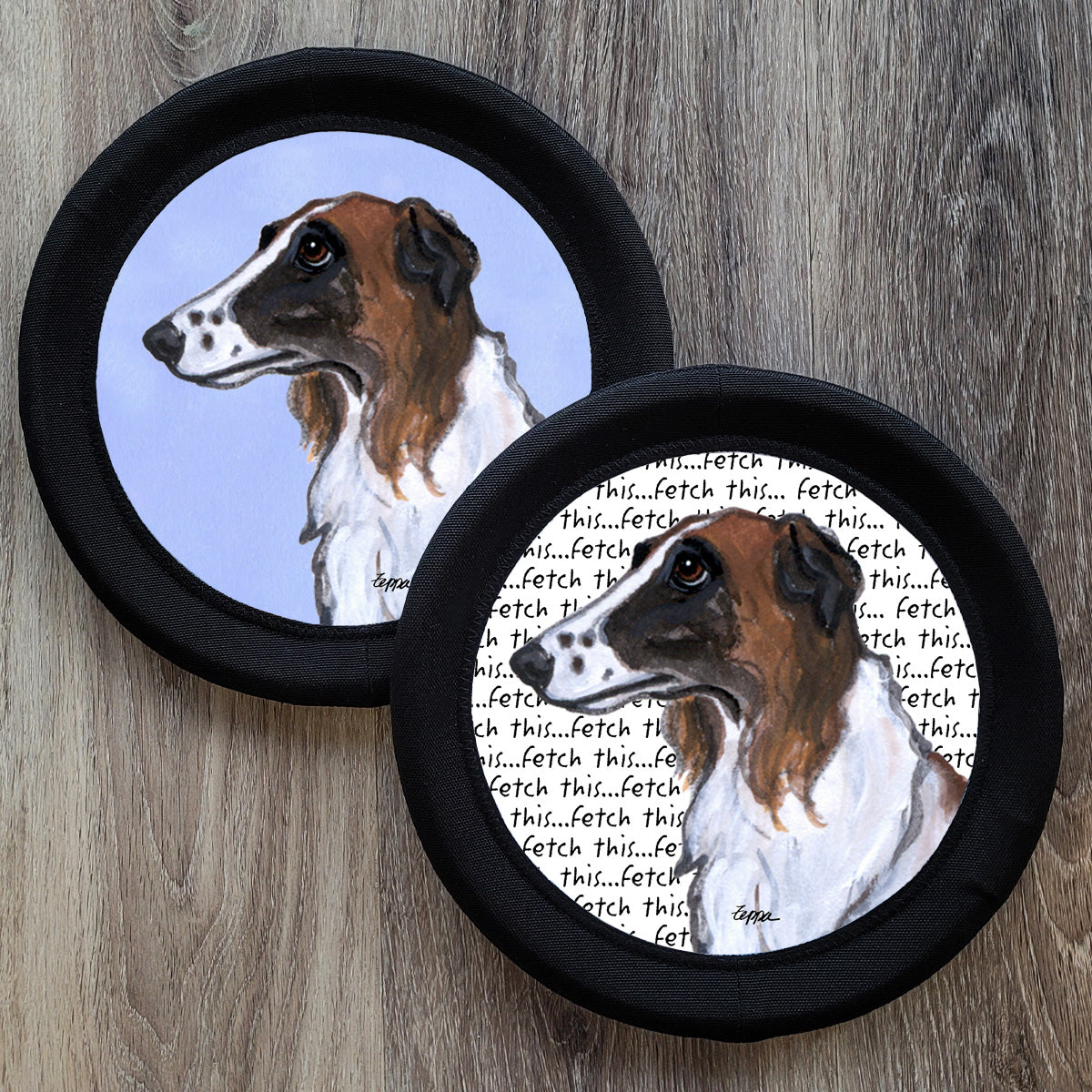 Borzoi FotoFrisby Flying Disk Dog Toy
