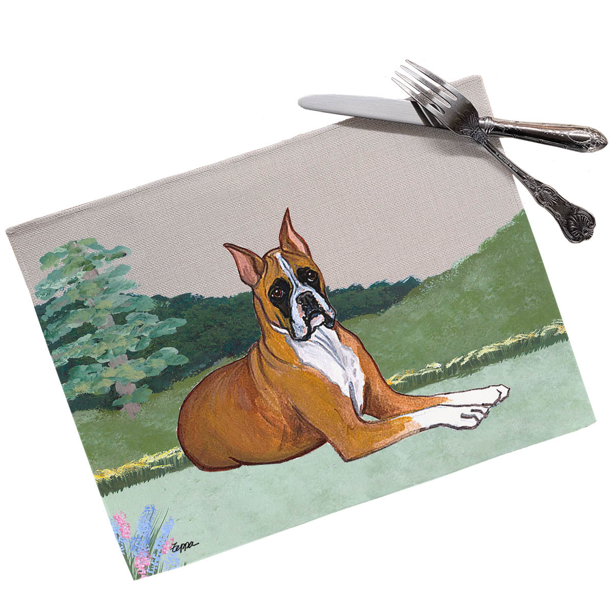 Boxer Scenic Placemats