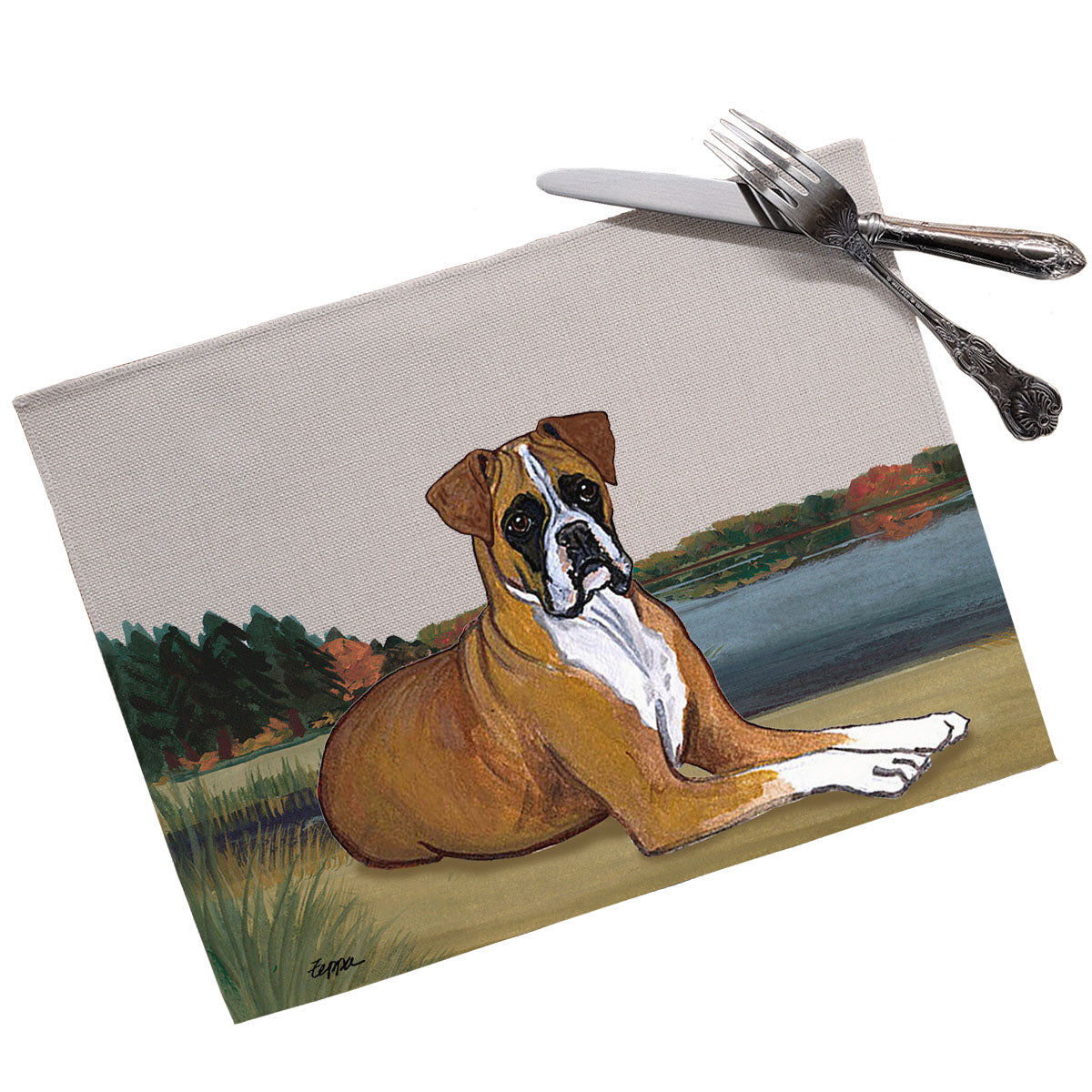Boxer Scenic Placemats
