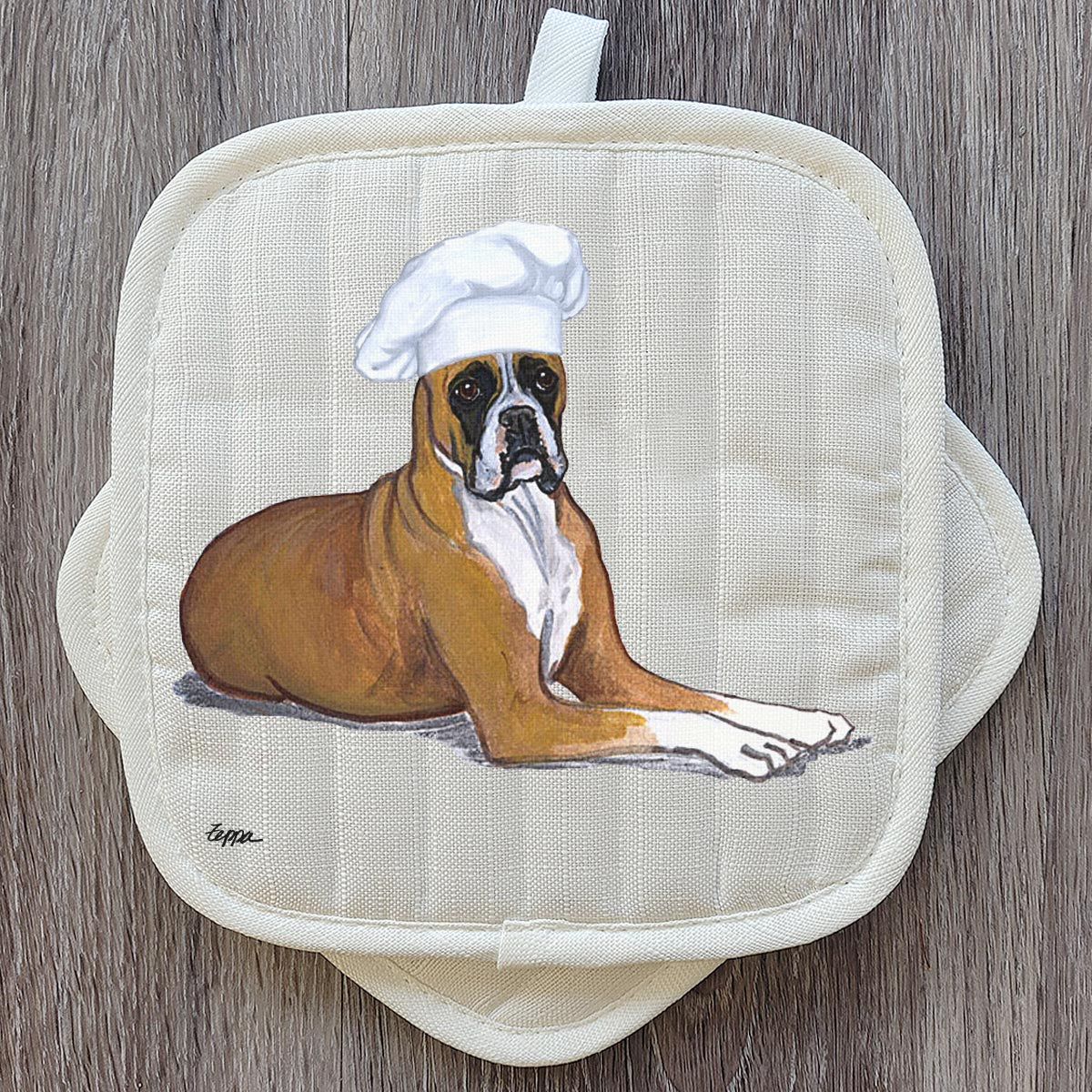 Boxer Pot Holder Set