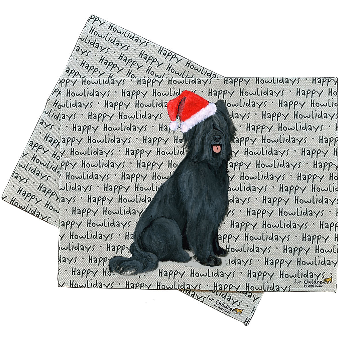 Briard Howliday Placemats