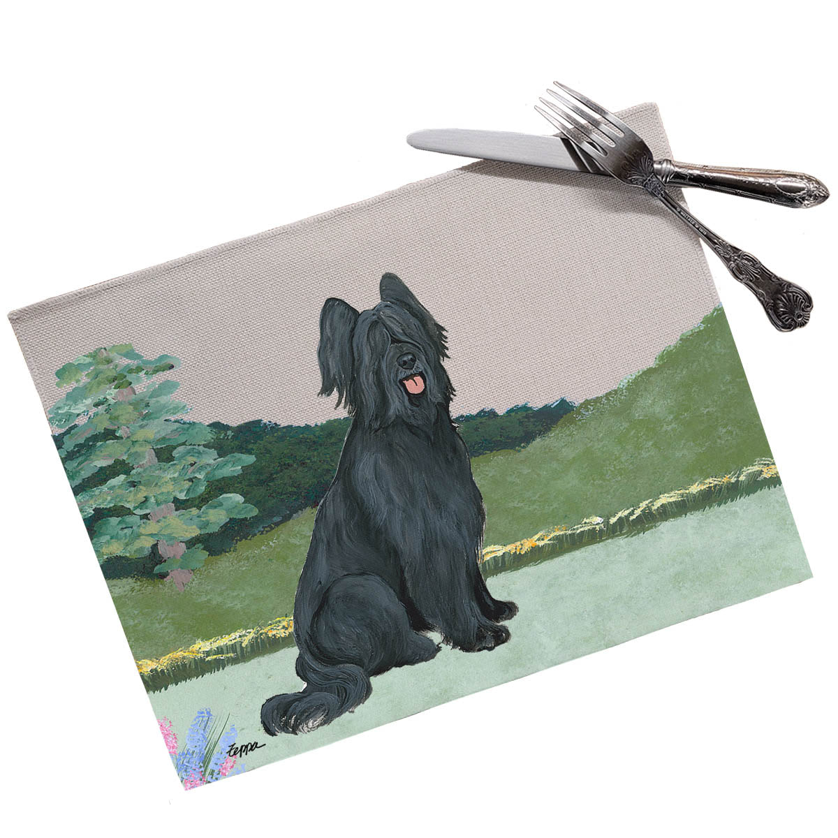 Briard Scenic Placemats