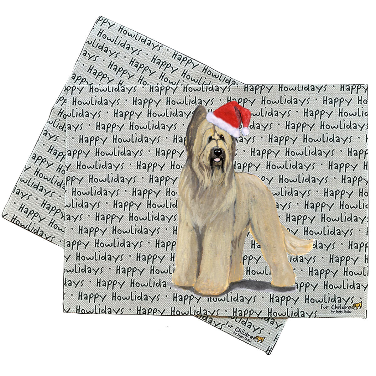 Briard Howliday Placemats