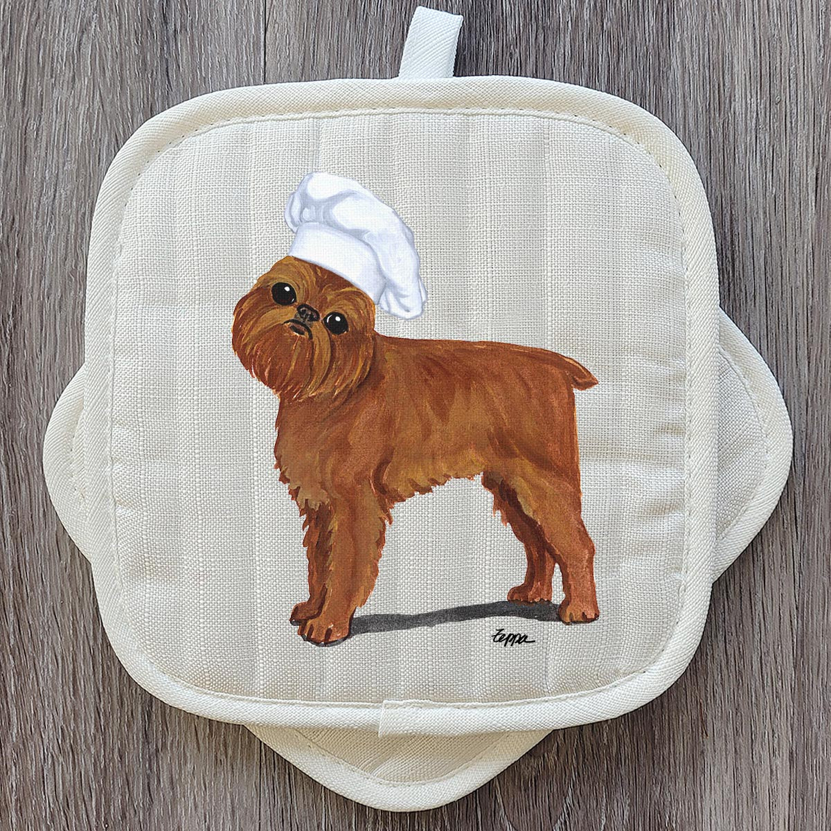 Brussels Griffon Pot Holder Set